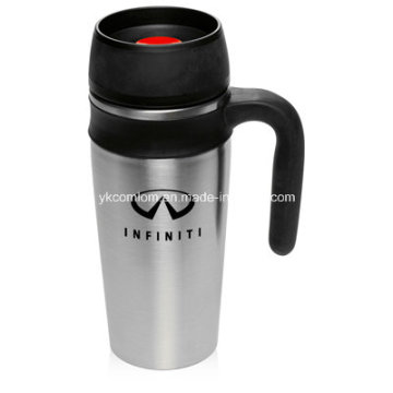 Stainless Steel Thermal Auto Mug with Handle